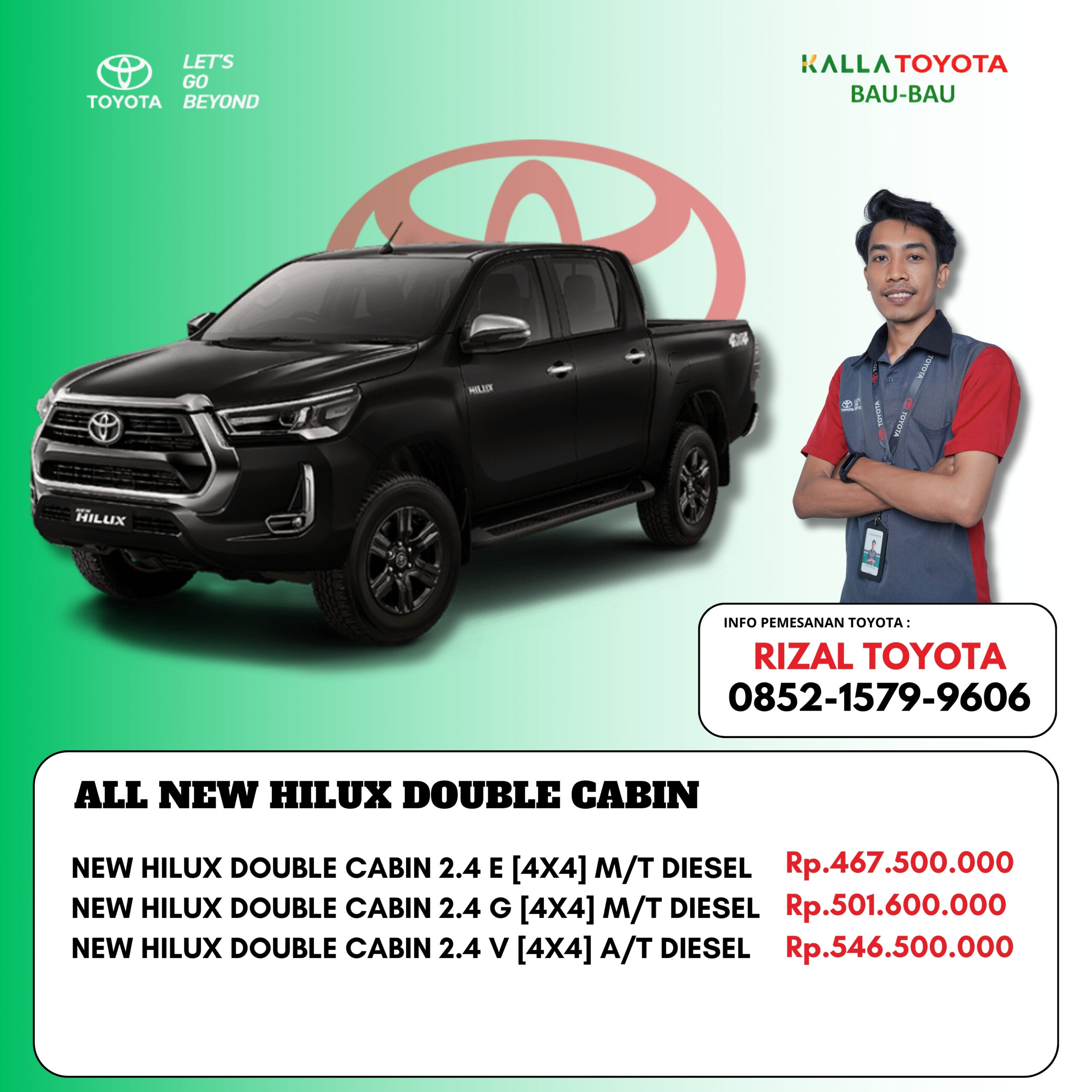 ALL NEW HILUX DOUBLE CABIN