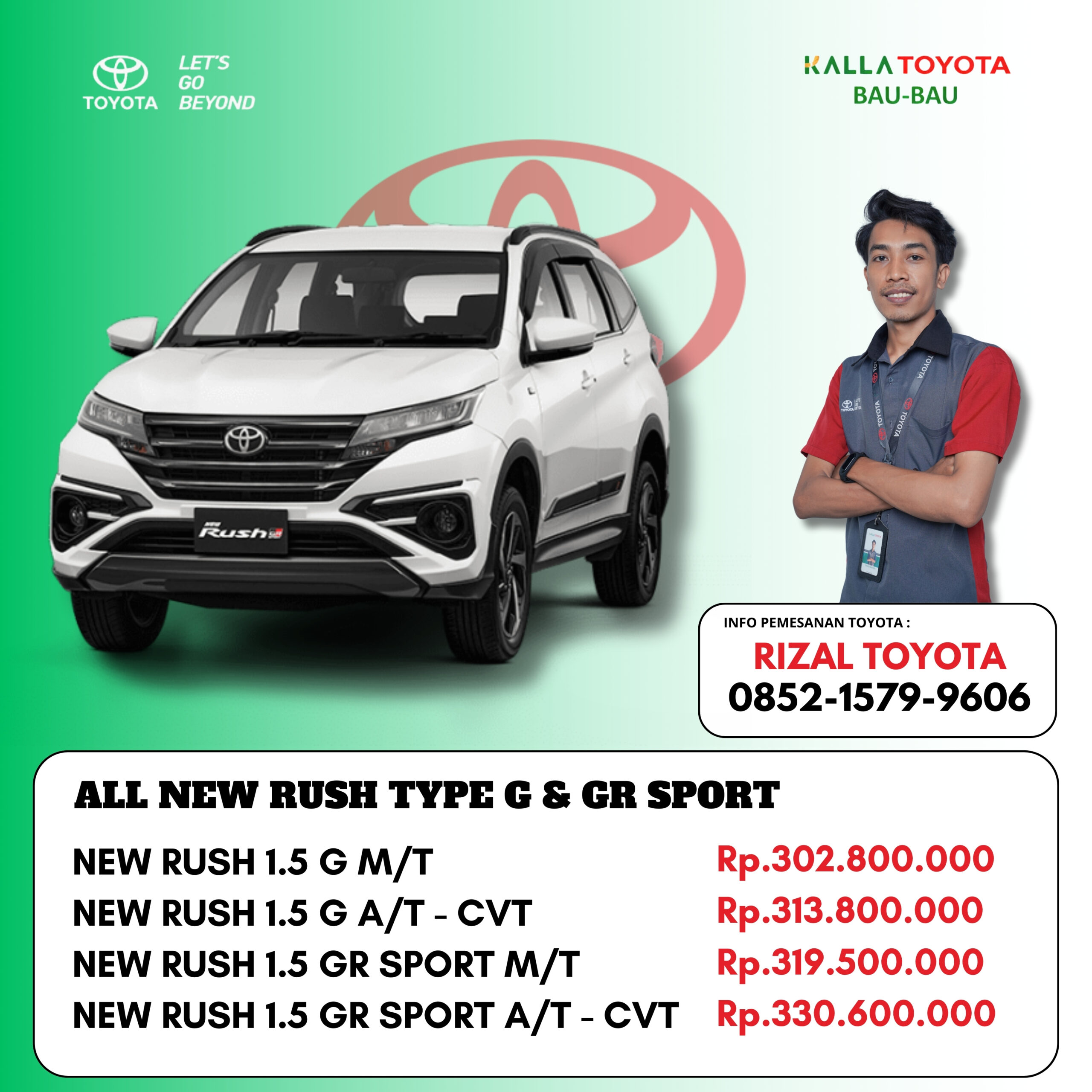 ALL NEW RUSH TYPE G & GR SPORT